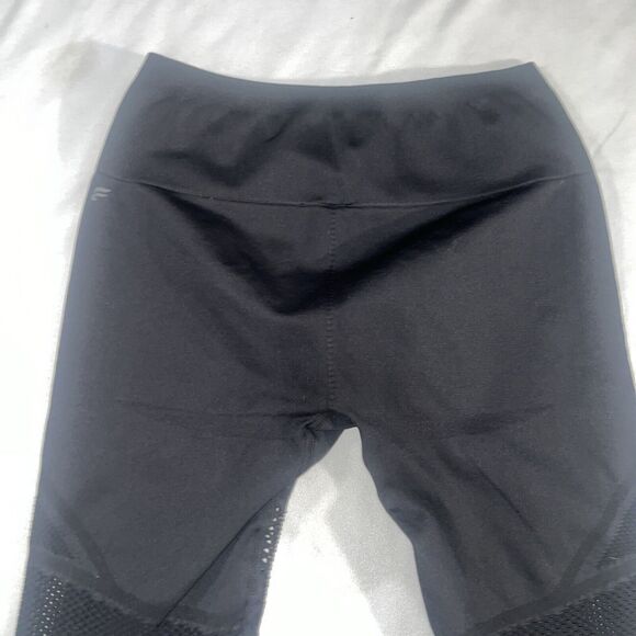Fabletics Black High-Waisted Seamless Mesh Legging Women’s Size Large NWT - Picture 3 of 8